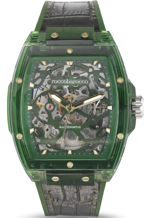 RoccoBarocco - ZEGAREK MĘSKI ROCCOBAROCCO AUTOMAT RB.3802M-05(zo004e)