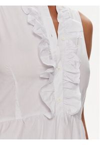 Silvian Heach Sukienka letnia GPP23331VE Biały Regular Fit. Kolor: biały. Materiał: bawełna. Sezon: lato #3