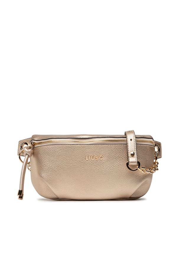 Saszetka nerka Liu Jo Ecs M Bumbag AF2247 E0086 Gold 00529. Kolor: złoty. Materiał: skóra