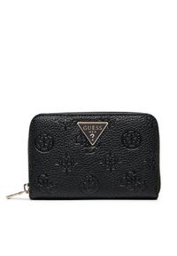 Guess Duży Portfel Damski SWPG93 49140 Czarny. Kolor: czarny. Materiał: skóra