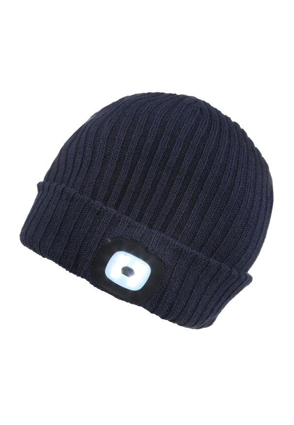 Regatta - Czapka Z Latarką. Kolor: niebieski. Sezon: zima. Styl: sportowy