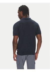 Lindbergh Kardigan 30-804114 Granatowy Slim Fit. Kolor: niebieski. Materiał: bawełna #4