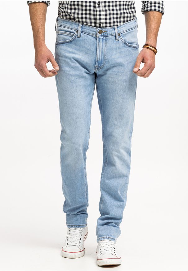 Lee - LEE DAREN ZIP FLY MĘSKIE SPODNIE JEANSOWE JEANSY DŻINSY BLUE SKY LIGHT L707ICC25 112331697