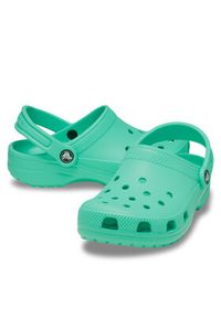 Crocs Klapki Classic Clog T 206990 Zielony. Kolor: zielony #5