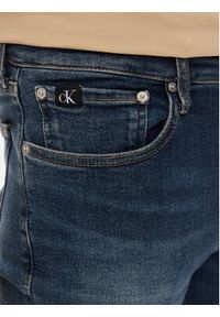 Calvin Klein Jeans Jeansy Skinny J30J324198 Granatowy Skinny Fit. Kolor: niebieski