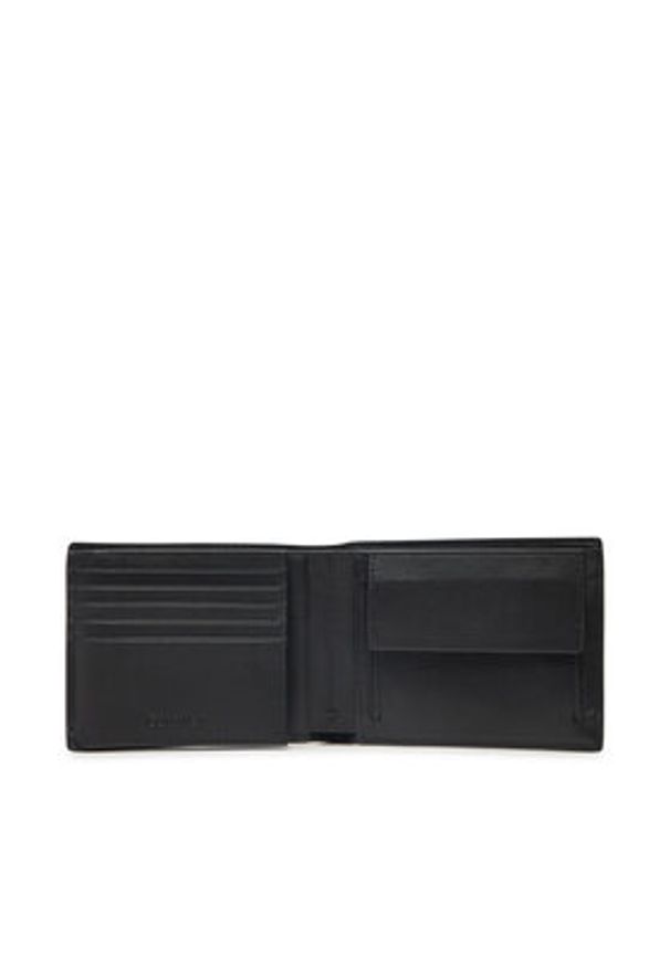 Calvin Klein Portfel męski Modern Bus Trifold 10Cc W/Coin K50K512926 Czarny. Kolor: czarny. Materiał: skóra