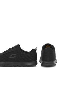 skechers - Skechers Sneakersy 77210BLK Czarny. Kolor: czarny. Materiał: materiał, mesh #8