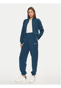 Guess Spodnie dresowe V4BB13 K7UW2 Niebieski Regular Fit. Kolor: niebieski. Materiał: wiskoza #2