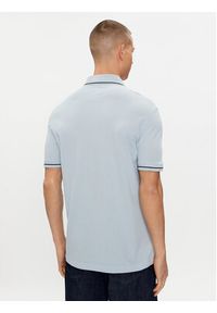 Armani Exchange Polo 8NZFPA Z8M5Z 15DB Błękitny Regular Fit. Typ kołnierza: polo. Kolor: niebieski. Materiał: bawełna #3