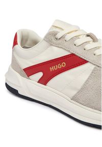 Hugo - HUGO Sneakersy GO3 50573605 Biały. Kolor: biały. Materiał: skóra, zamsz #2