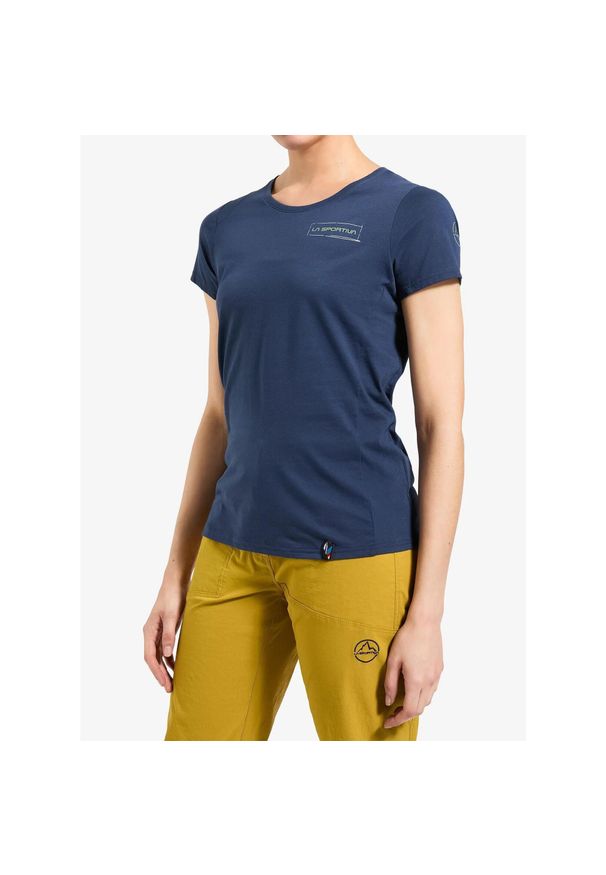 LA SPORTIVA - Koszulka wspinaczkowa damska La Sportiva Mantra T-Shirt. Kolor: niebieski