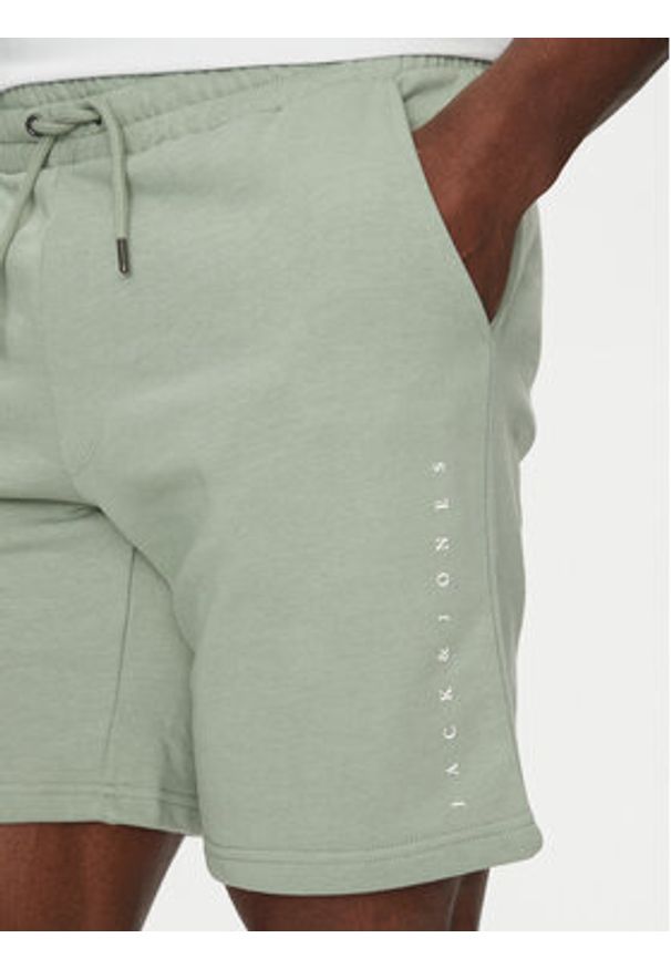 Jack & Jones Szorty sportowe Gordon 12248831 Zielony Regular Fit. Kolor: zielony. Materiał: syntetyk, bawełna. Styl: sportowy
