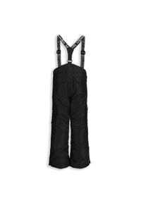 Spodnie narciarskie dziecięce z szelkami Lemon Explore ZL5 czarne. Kolor: czarny. Materiał: poliester. Sezon: zima. Sport: narciarstwo #2