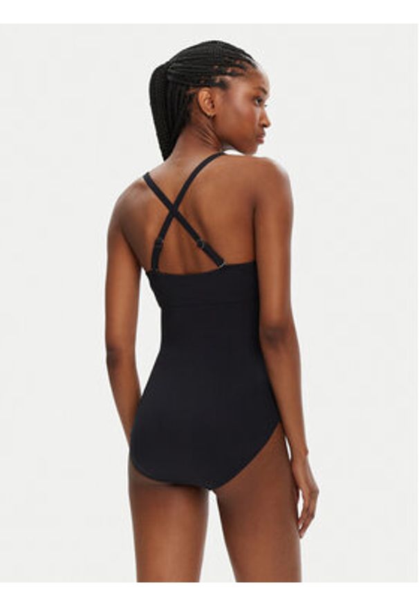 Seafolly Strój kąpielowy S. Collective 11172MF942 Czarny. Kolor: czarny. Materiał: syntetyk