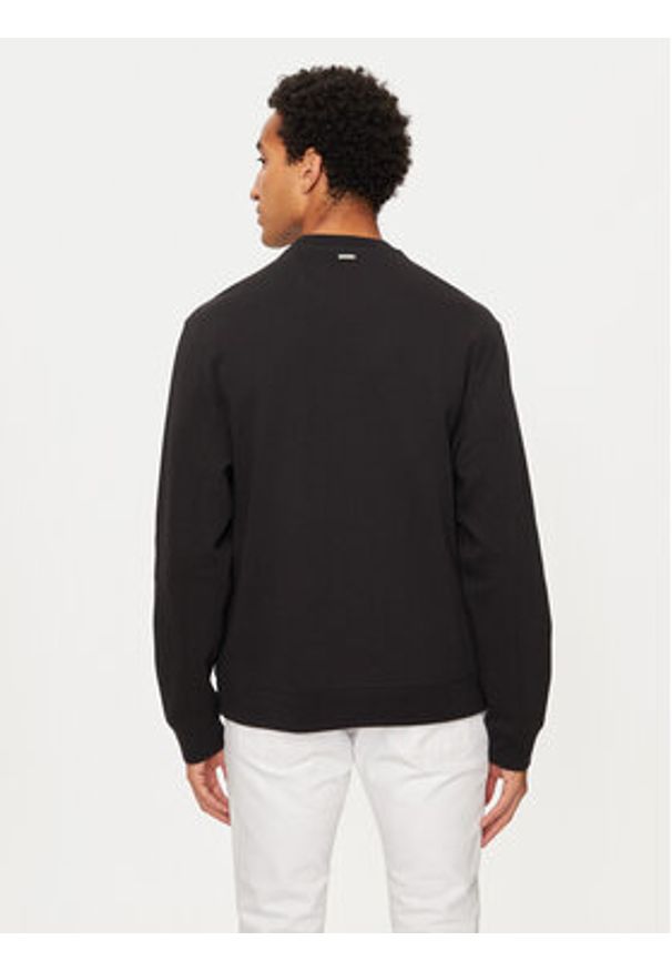 Michael Kors Bluza CF4528J5MF Czarny Regular Fit. Kolor: czarny. Materiał: bawełna