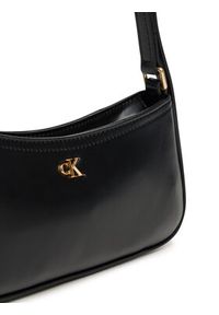 Calvin Klein Torebka Ck Small Shoulder Bag LV04F3170G Czarny. Kolor: czarny. Materiał: skórzane #5