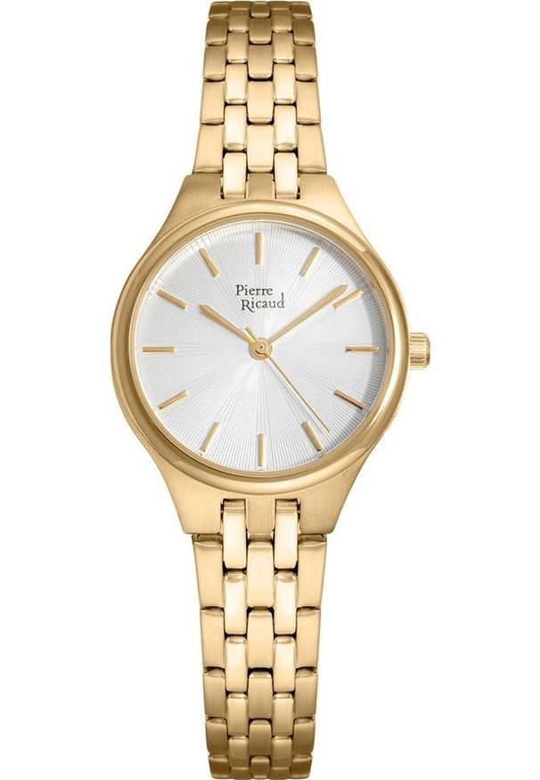Zegarek Pierre Ricaud Zegarek damski Pierre Ricaud P21030.1113Q złoty. Kolor: złoty