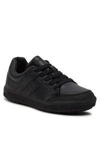 Geox Sneakersy J Arzach B. D J844AD 05443 C9999 M Czarny. Kolor: czarny. Materiał: skóra #4