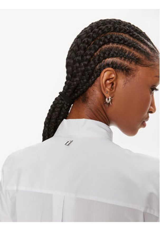 Dixie Koszula CEP7JNV Biały Regular Fit. Kolor: biały. Materiał: syntetyk