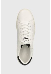 Michael Kors sneakersy skórzane Keating kolor czarny 42S3KEFS3L. Nosek buta: okrągły. Kolor: czarny. Materiał: skóra #3