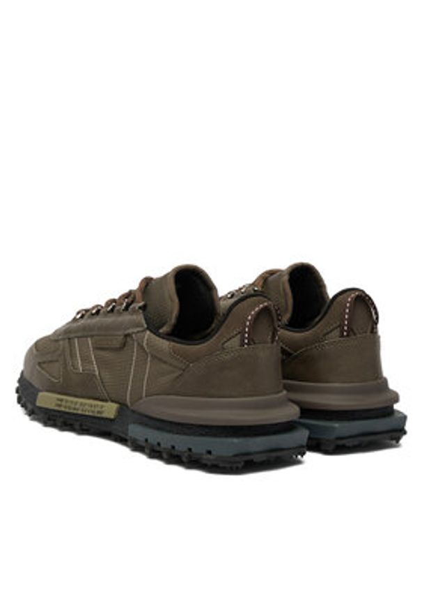 Lacoste Sneakersy Elite Active 7-50SMA0076 Brązowy. Kolor: brązowy. Materiał: zamsz, skóra