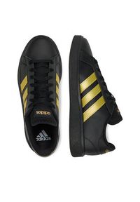 Adidas - adidas Sneakersy GRAND COURT 2.0 JS2490 Czarny. Kolor: czarny. Materiał: materiał #7