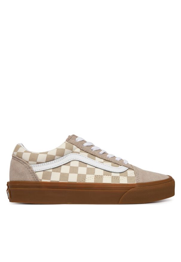 Vans Tenisówki Old Skool VN000D2VH2B1 Beżowy. Kolor: beżowy. Materiał: skóra, zamsz