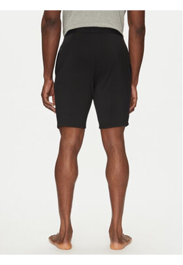 Calvin Klein Underwear Szorty piżamowe LV00NM2824 Czarny Regular Fit. Kolor: czarny