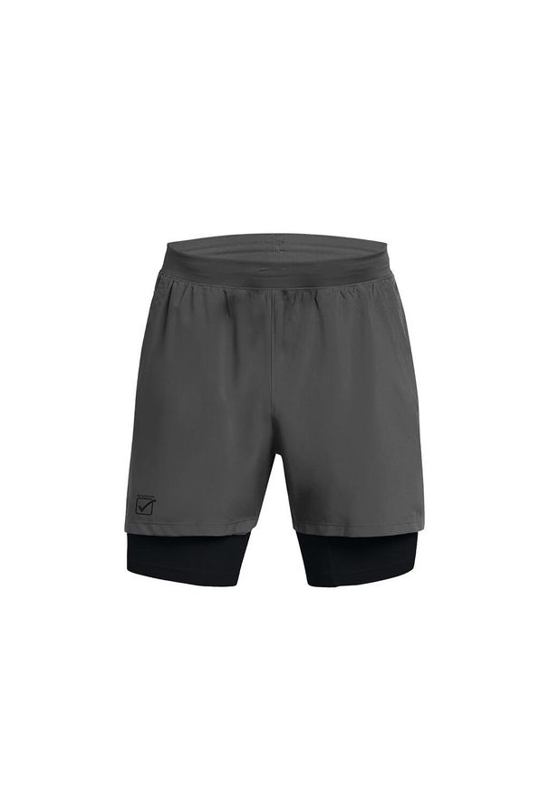 Givova - Krótki 2 na 1. Kolor: fioletowy. Długość: krótkie