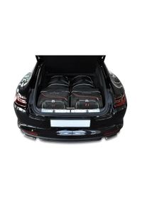 KJUST - Torby Do Bagażnika Porsche Panamera 2016-2024 4Szt Kjust. Kolor: czarny. Styl: sportowy #1
