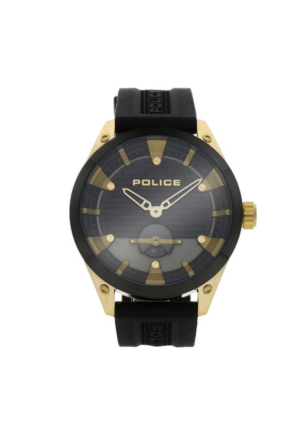 Police Zegarek Denton PEWJM2118940 Czarny. Kolor: czarny. Materiał: syntetyk