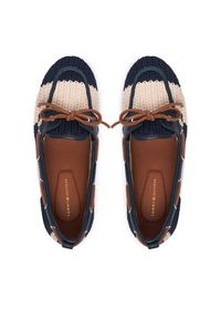 TOMMY HILFIGER - Tommy Hilfiger Mokasyny Th Flex FW0FW09506 Granatowy. Kolor: niebieski. Materiał: materiał #5