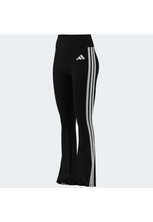 Adidas - Legginsy fitness damskie ADIDAS. Materiał: materiał, skóra. Technologia: ClimaCool (Adidas). Sport: fitness