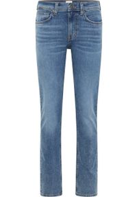 Mustang - Męskie Spodnie Jeansowe MUSTANG Orlando Slim Denim Blue 1014860 5000 884