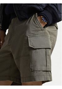 Polo Ralph Lauren Szorty materiałowe 710964027002 Zielony Relaxed Fit. Kolor: zielony. Materiał: bawełna #4