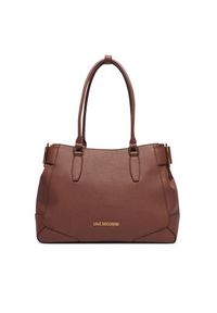 Love Moschino - LOVE MOSCHINO Torebka JC4095PP1PLT1200 Brązowy. Kolor: brązowy. Materiał: skórzane #2