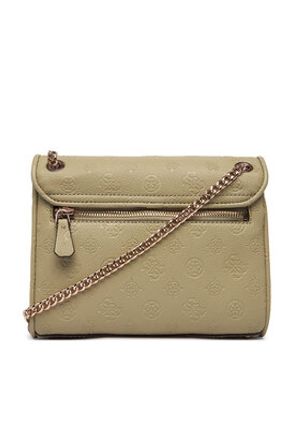 Guess Torebka Anise HWPD99 16210 Zielony. Kolor: zielony. Materiał: skórzane