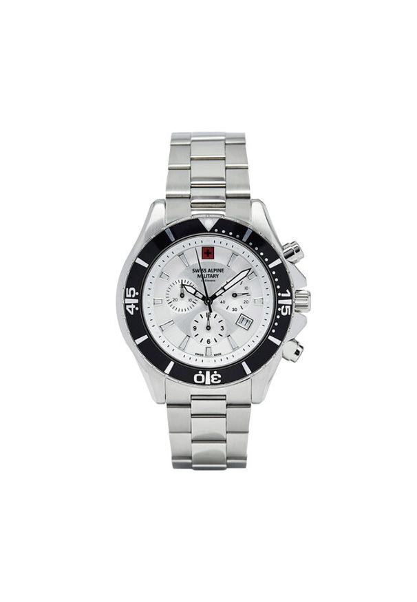 Swiss Alpine Military Zegarek 7040.9132 Srebrny. Kolor: srebrny