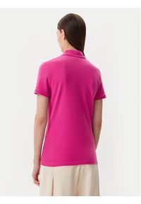 Lacoste Polo PF5462 Różowy Slim Fit. Typ kołnierza: polo. Kolor: różowy. Materiał: bawełna #3