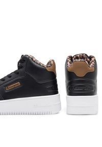 Champion Sneakersy Mid Cut Shoe Rebound Plat Mid Animalier S11609-KK001 Czarny. Kolor: czarny. Materiał: skóra #2