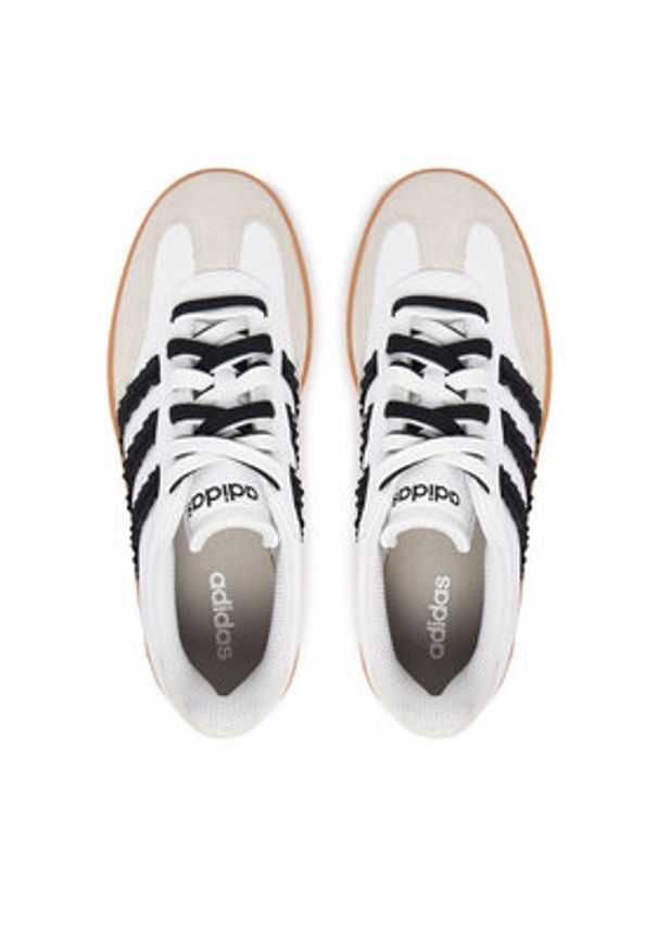 Adidas - adidas Sneakersy Barreda JP5968 Biały. Kolor: biały. Materiał: skóra