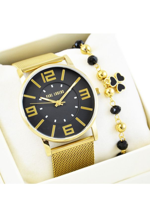 Zegarek Paul Lorens Zestaw damski zegarek DEBBY 1D1 + bransoletka