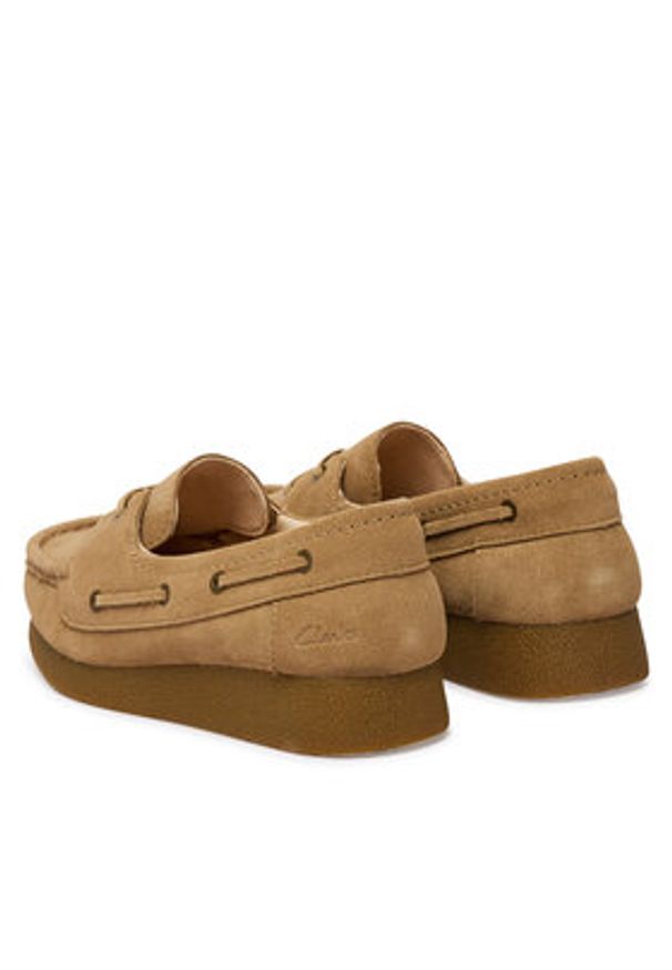 Clarks Półbuty WallabeeEVOSea 26186339 Brązowy. Kolor: brązowy. Materiał: zamsz, skóra