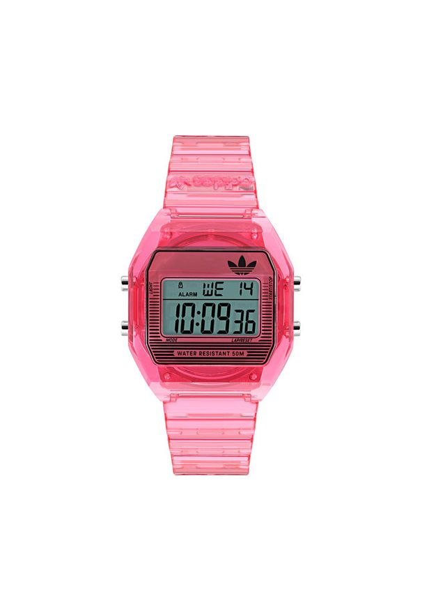 Adidas - Zegarek adidas. Kolor: różowy. Styl: street