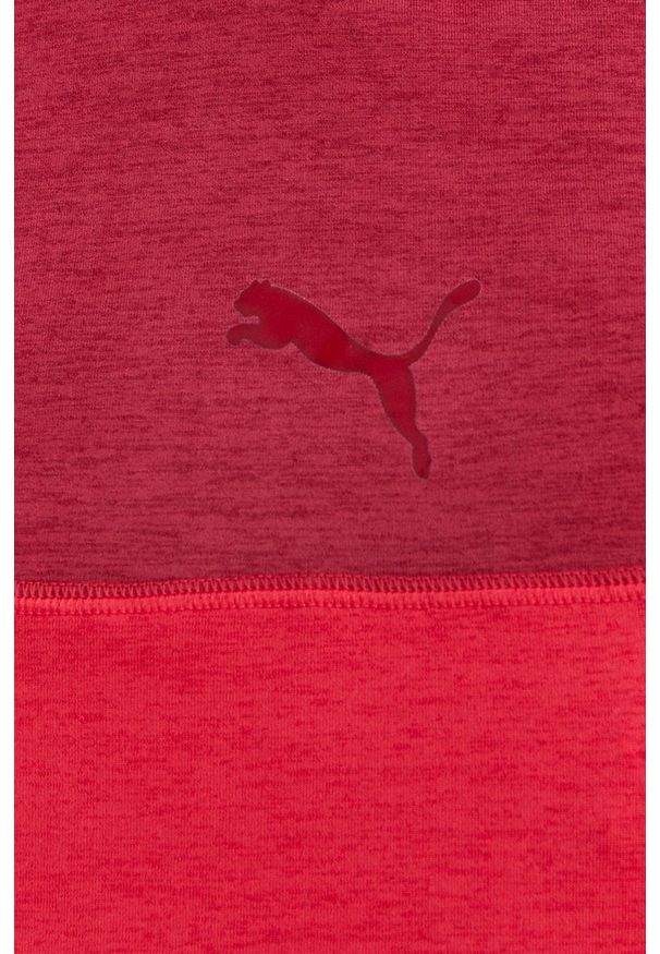 Puma Bluza męska kolor czerwony z kapturem gładka. Okazja: na co dzień. Typ kołnierza: kaptur. Kolor: czerwony. Materiał: materiał, dzianina. Długość rękawa: raglanowy rękaw. Wzór: gładki. Styl: casual