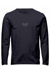 Jack & Jones - Longsleeve Jack&Jones. Kolor: niebieski. Długość rękawa: długi rękaw #1