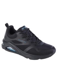 skechers - Buty sportowe Sneakersy męskie, Skechers Tres-Air Uno-Modern Aff-Air. Kolor: czarny, wielokolorowy. Materiał: guma, syntetyk, tkanina, materiał. Sport: turystyka piesza