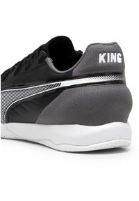 Puma - Buty piłkarskie KING MATCH IT PUMA Black White Cool Dark Gray. Kolor: biały, czarny, szary, wielokolorowy. Sport: piłka nożna