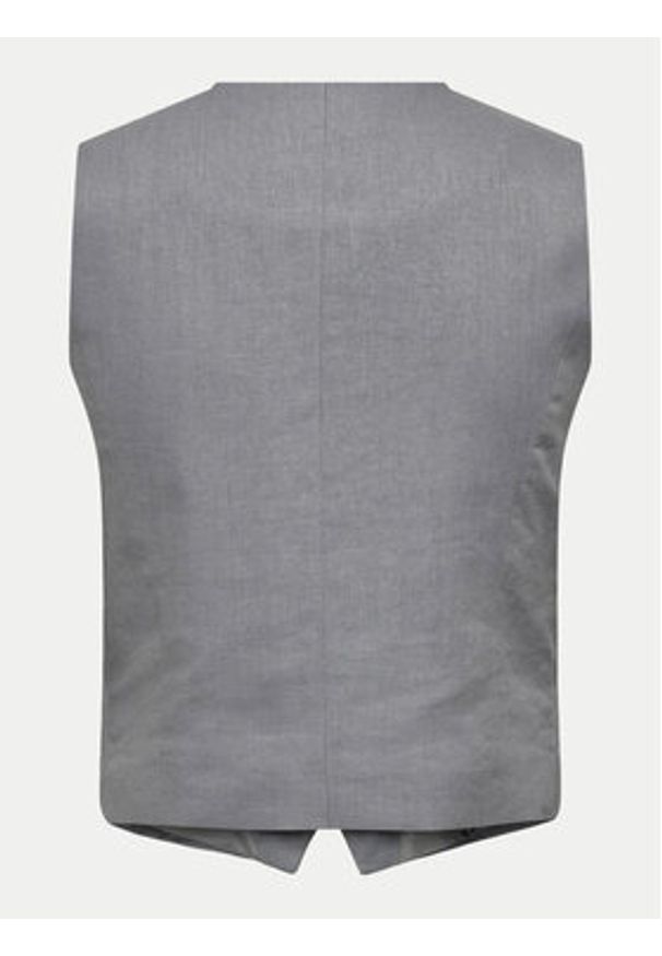 JDY Kamizelka Maya 15324995 Szary Regular Fit. Kolor: szary. Materiał: wiskoza, len
