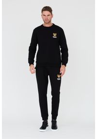MOSCHINO Czarna męska bluza, Rozmiar M. Kolor: czarny